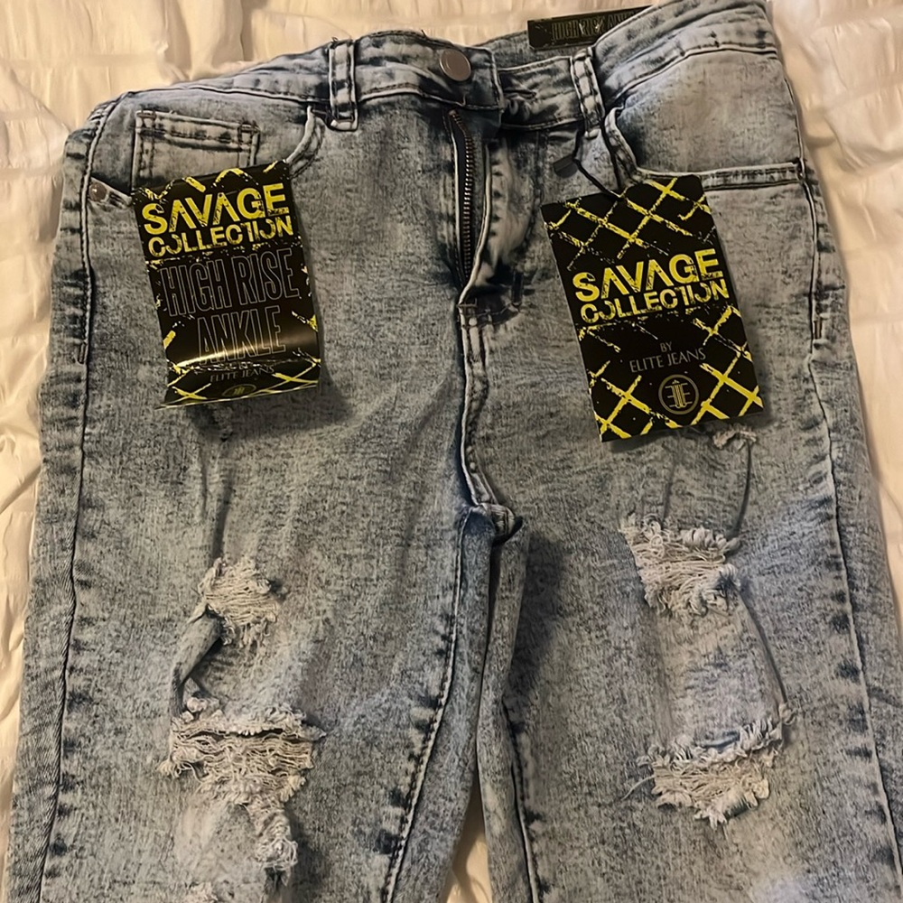 NWT Elite Jeans high rise ankle size 9/10